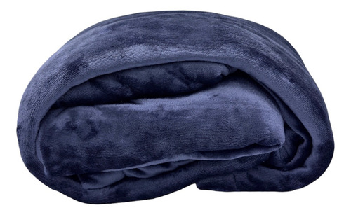 [KO-SAB-060] Juego De Sábanas Tela Flannel Invernal Hoteleras King Size Diseño De La Tela Azul Marino
