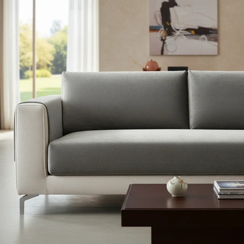 Protector Cubre Salas Elástico 3 Piezas Velvet Aterciopelado Plateado