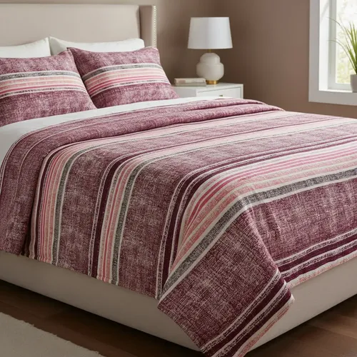 [KO-FRA-228] Juego De Sábanas Franela 100% Algodón Cálidas Queen Size Rosa