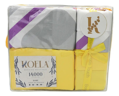 Juego De Sábanas Colección Bambú De Lujo Tamaño King Size