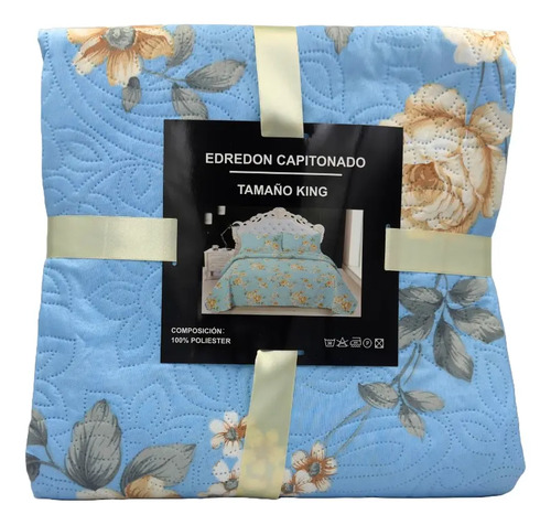 [KO-COB-063] Combo: 2 Edredones Capitonados King Size Doble Vista (1)
