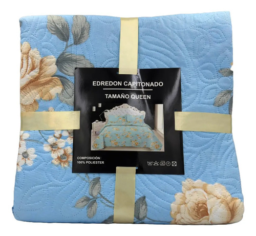 [KO-COB-073] Combo: 2 Edredones Capitonados Queen Size Doble Vista (1)